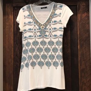 3/$10 Max Jeans Shirt with Beads